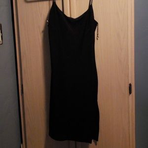 Black cocktail dress